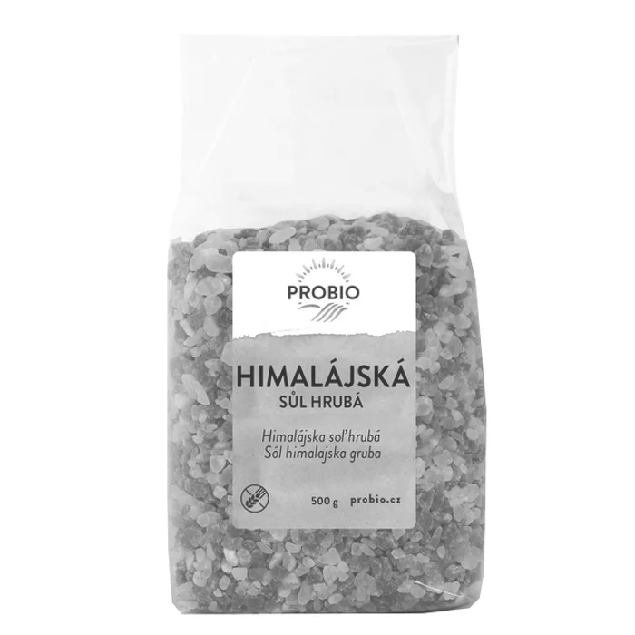 PROBIO Sůl Himalájská růžová hrubá 500g
