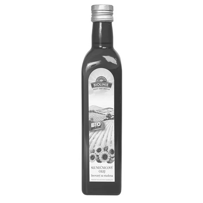 Biolinie Slunečnicový olej 500 ml BIO
