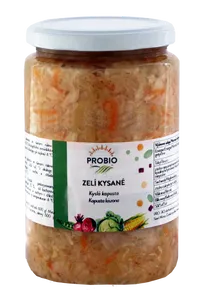 PROBIO Zelí kysané sterilované 750 g BIO