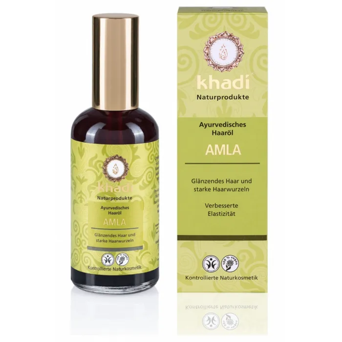 Khadi Vlasový olej Amla - objem a lesk 100ml