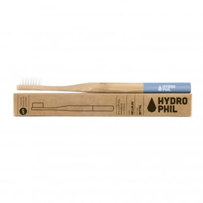 Hydrophil Bambusový kartáček (medium) - modrý