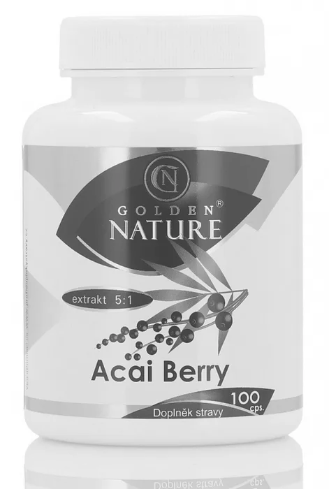 Golden Nature Acai berry 100 kapslí