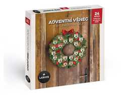 LEROS Adventní věnec s bylinkovými čaji 24 sáčků