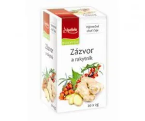 Apotheke Premier Zázvor a rakytník 20x2 g