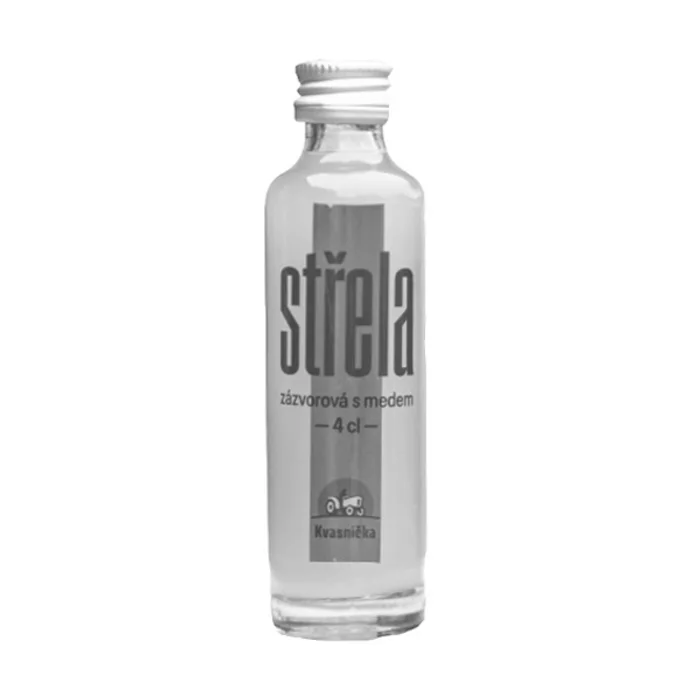 Kvasnička Střela zázvorová medová 40ml