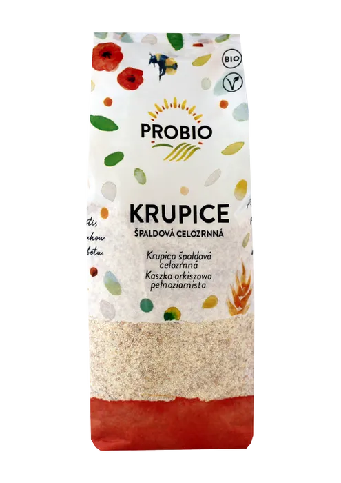 PROBIO Krupice špaldová celozrnná 400g BIO