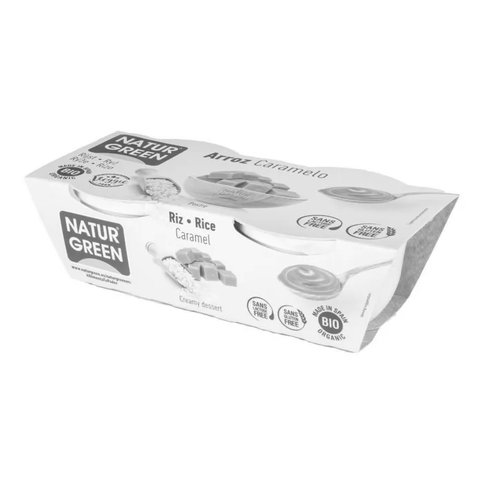 Naturgreen Dezert rýžový s karamelem 2x125g BIO