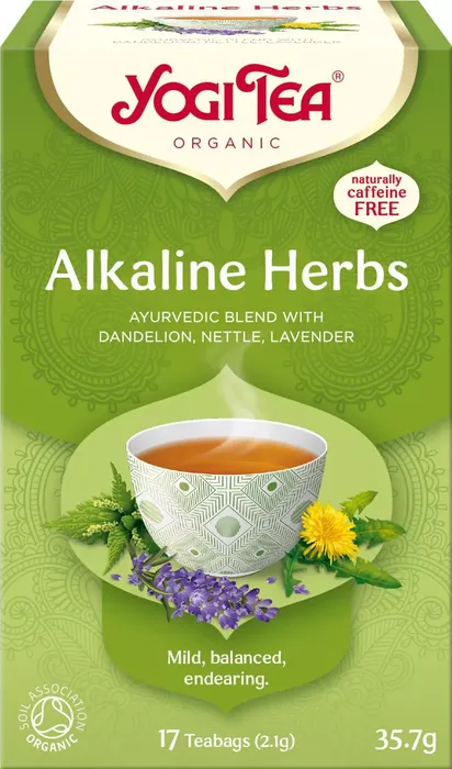 Yogi Tea Zásadité bylinky 17 x 2,1g BIO