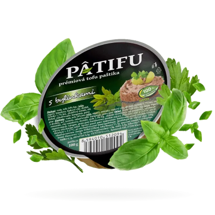 Patifu tofu paštika s bylinkami 100g BLP