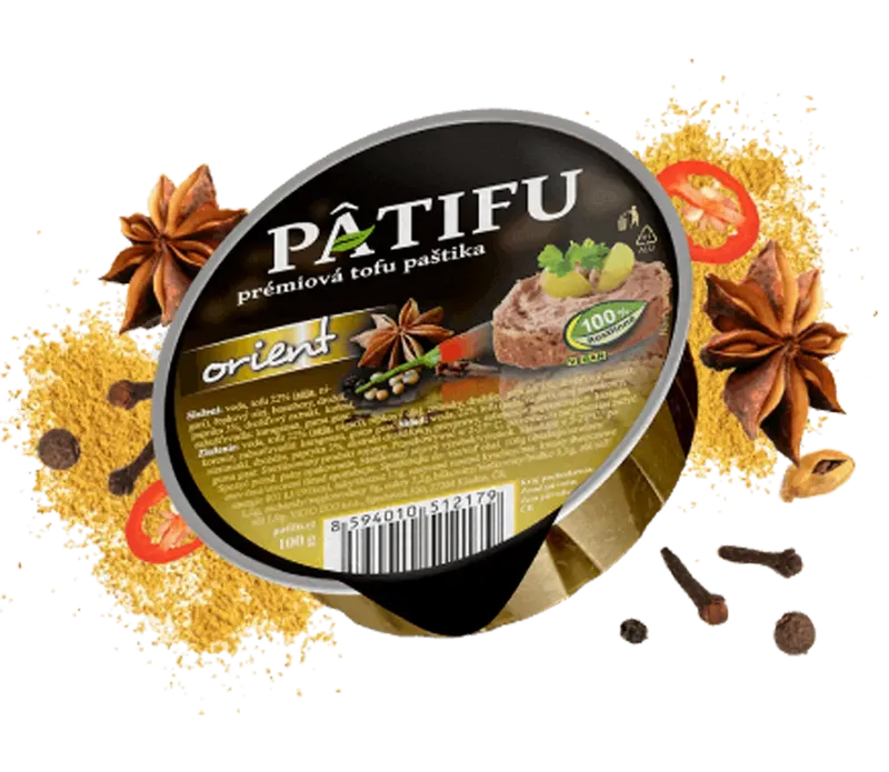 Patifu tofu paštika orient 100g BLP