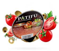 Patifu tofu paštika rajče-olivy 100g BLP