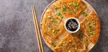 Křupavý Kimchijeon (korejské placičky z kimchi)