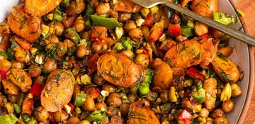 Pečená zelenina s cizrnou