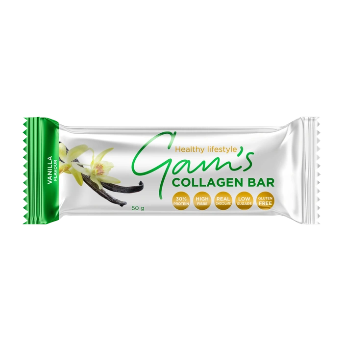 Gam's Tyčinka s kolagenem vanilka 50 g