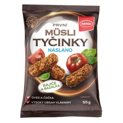 Semix Müsli tyčinky naslano rajče a bazalka 55g