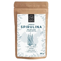 NATU Spirulina prášek 180 g BIO