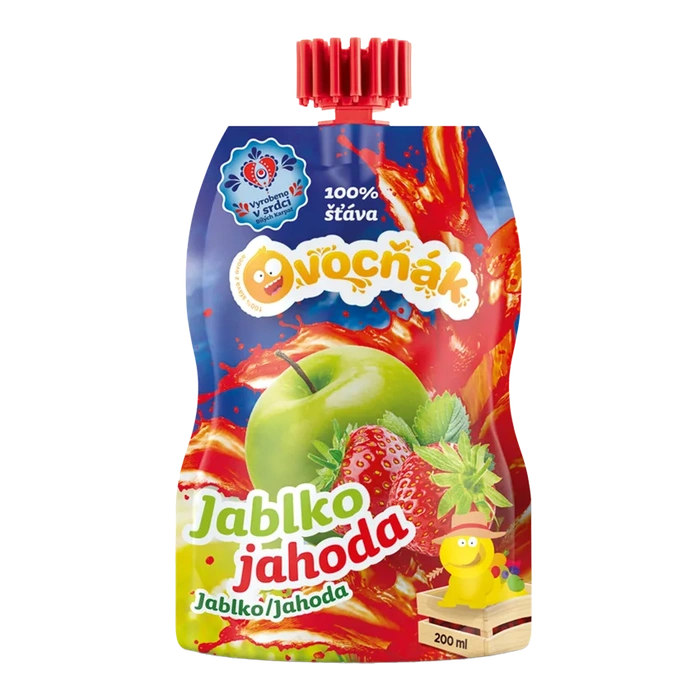 Ovocňák Mošt jablko jahoda 200 ml