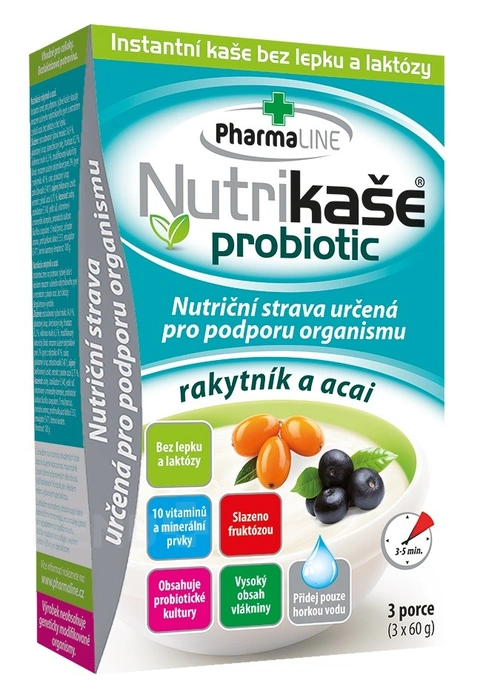 Mogador Nutrikaše rakytník+acai 180g (3x60g)