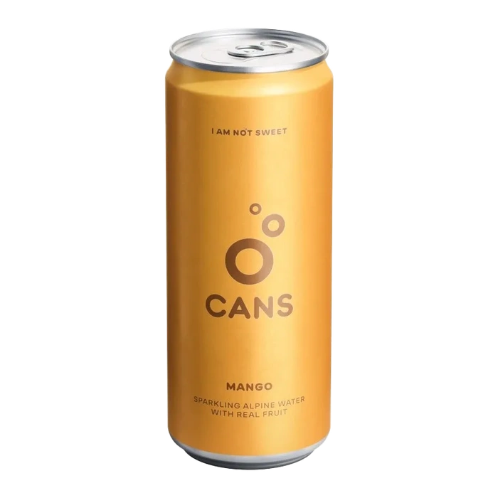 CANS Jemně perlivá voda Mango 330 ml