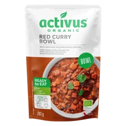 Activus Curry  Bowl červený s shiitake a čočkou BLP 283g BIO