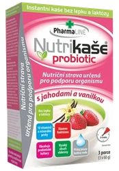 Mogador Nutrikaše probiotic s jahodami a vanilkou 180g (3x60g)