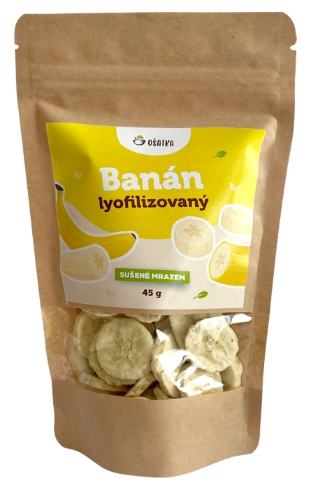 Ošatka Lyofilizovaný banán 45 g