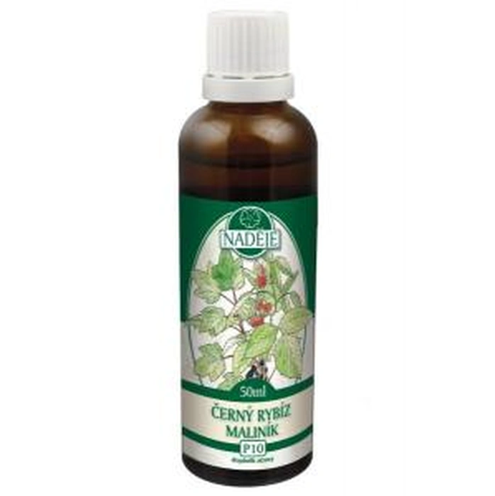 Naděje Černý rybíz-maliník tinktura z pupenů rostlin 50 ml