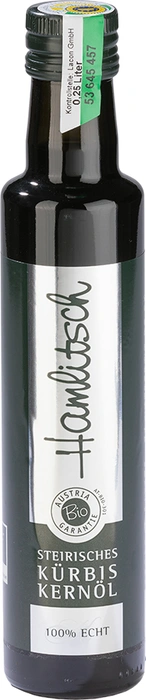 Hamlitsch Dýňový štýrský olej 250 ml BIO