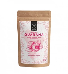 NATU Guarana prášek 80 g BIO