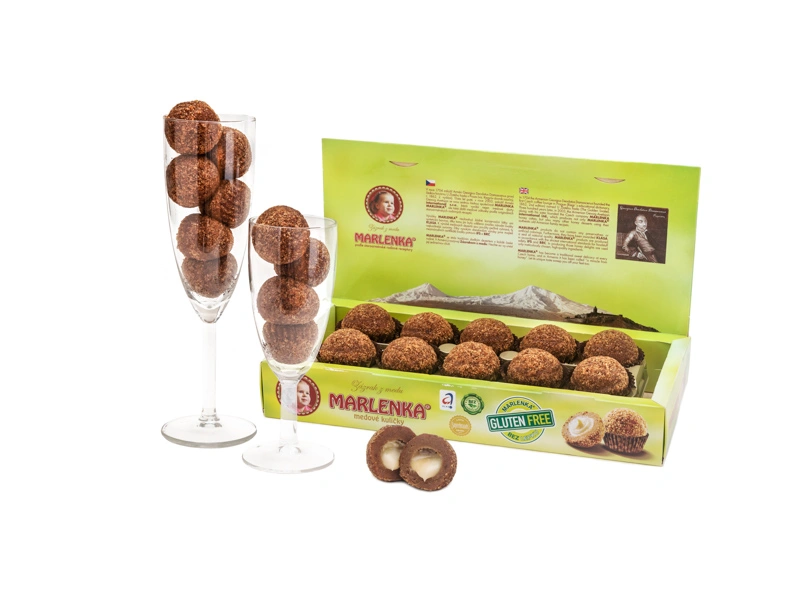 Marlenka Bezlepkové medové kuličky 235g