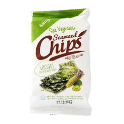 Sahmyookfoods Mořské řasy Snack pražené Nori s příchutí wasabi 4 g