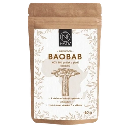NATU Baobab prášek 80g BIO