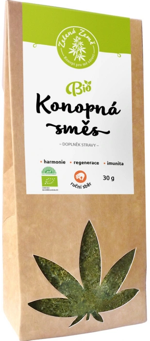 Zelená Země Konopná směs BIO 30 g