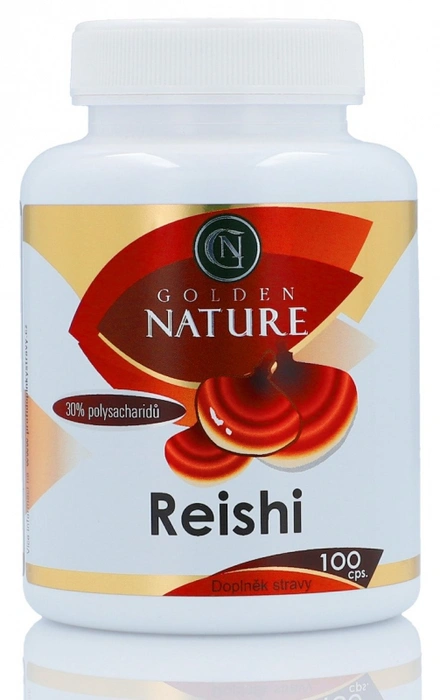 Golden Nature Reishi 100 kapslí