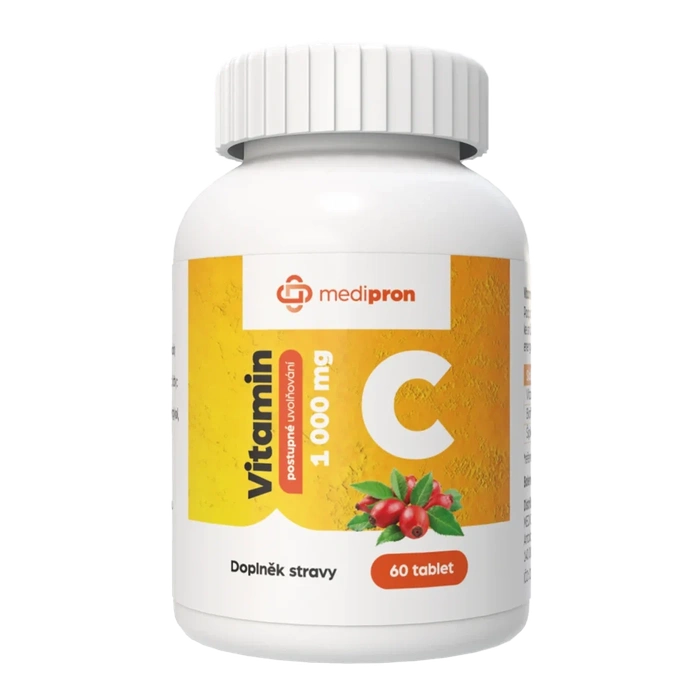 medipron Vitamin C 1000 mg se šípky 60 tablet