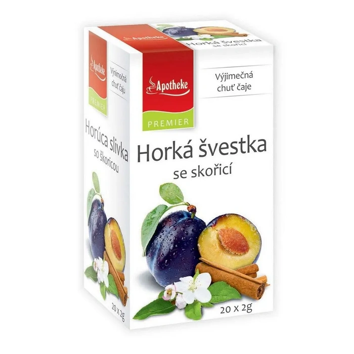 Apotheke Premier Horká švestka se skořicí 20x2 g