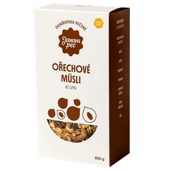 Janova pec Müsli pečené ořechové bez lepku 400g