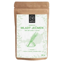 NATU Mladý ječmen prášek 80g BIO