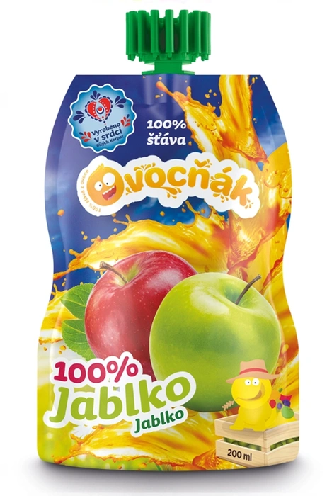 Ovocňák Mošt jablko 100% 200 ml