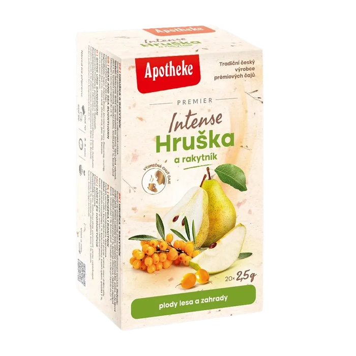 Apotheke Premier Čaj Hruška a rykytník 20x2,5g