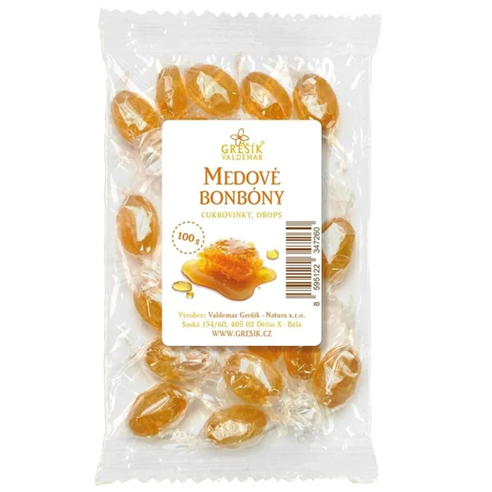 Grešík Medové bonbony 100 g