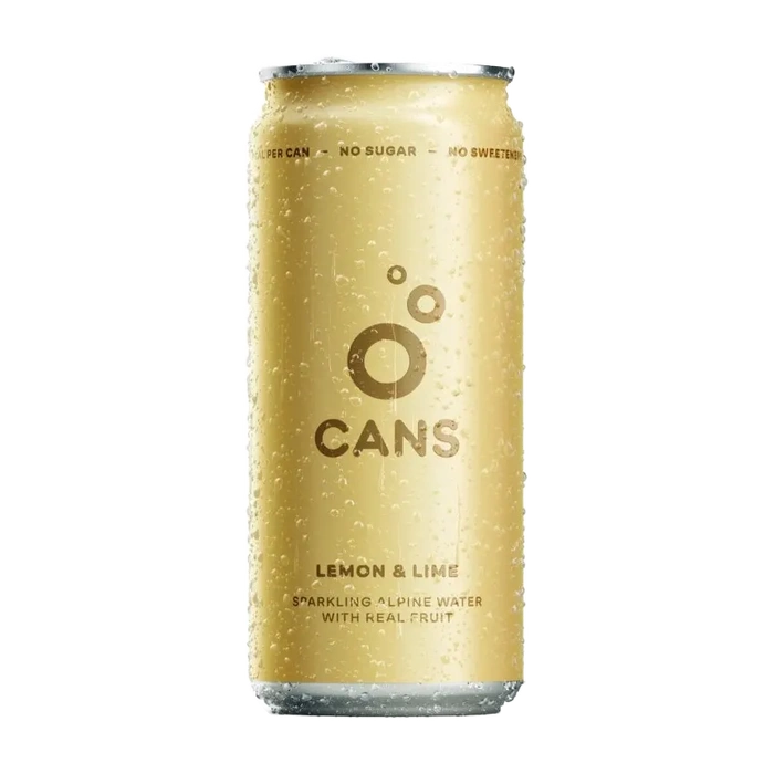 CANS Jemně perlivá voda Citron a limetka 330 ml