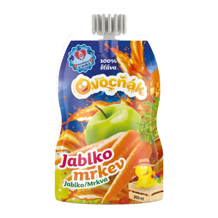 Ovocňák mošt jablko mrkev 200 ml