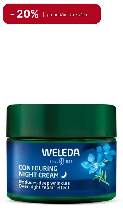 Weleda Liftingový noční krém Modrý hořec a Protěž alpská 40 ml