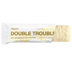 Vilgain Double Trouble Protein Bar kokosovo-mandlový krém 55 g