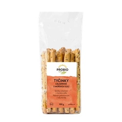 PROBIO Tyčinky celozrnné s mořskou solí 100g BIO