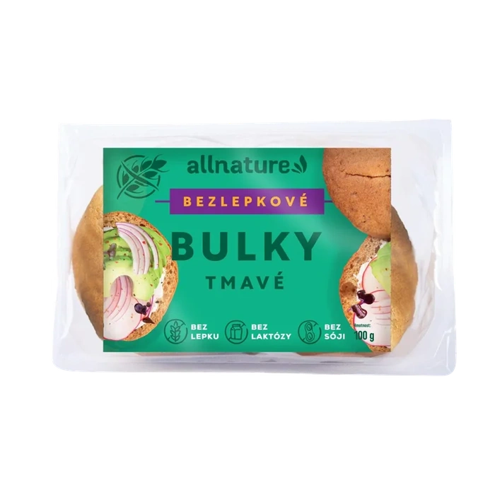 Allnature Bezlepkové bulky tmavé 100 g