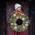 LEROS Bylinný adventní kalendář věnec 24 sáčků