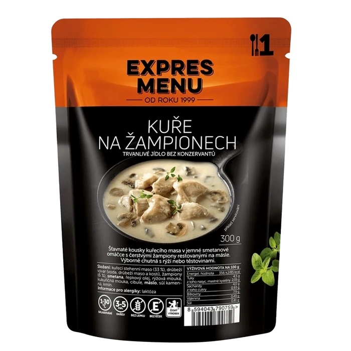 Expres Menu Kuře na žampionech 300 g