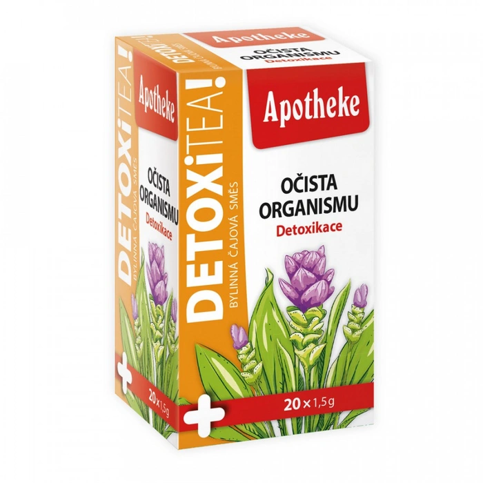 Apotheke Čaj DETOXITEA Očista organismu 20x1,5g